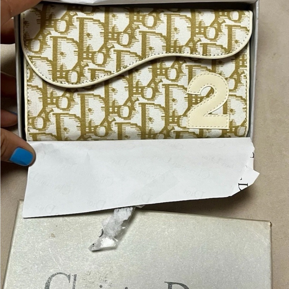 AUTHENTIC Christian Dior Petite Maroquinerie Wallet